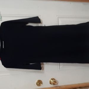 Navy Blue La Belle Dress (with/without belt)